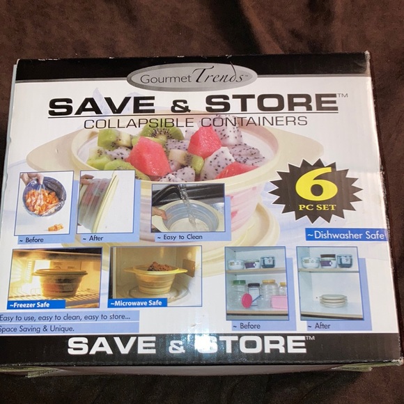 Save & Store Collapsible Containers - Picture 1 of 4